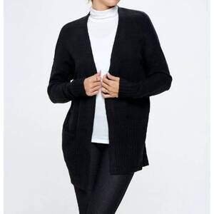 NEW ACCENT ACCESSORIES margot sweater cardigan in black